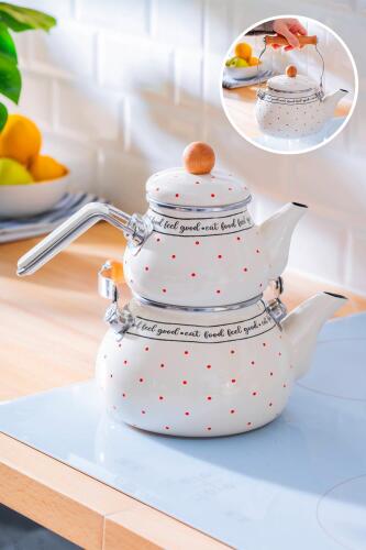 Feel Good Emaye Demlik/Çaydanlık Takımı