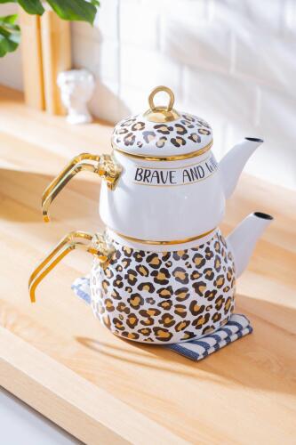 Nova Emaye Çaydanlık Takımı