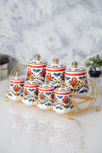 Beland Porselen 7li Baharat Takımı