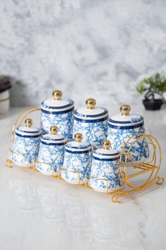 Belomt Porselen 7li Baharat Takımı